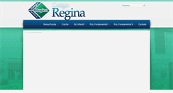 Desktop Screenshot of colegioregina.com.br